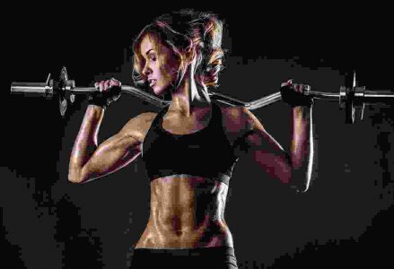 Dumbbell press bride on bosu Dumbbell press bride on bosu